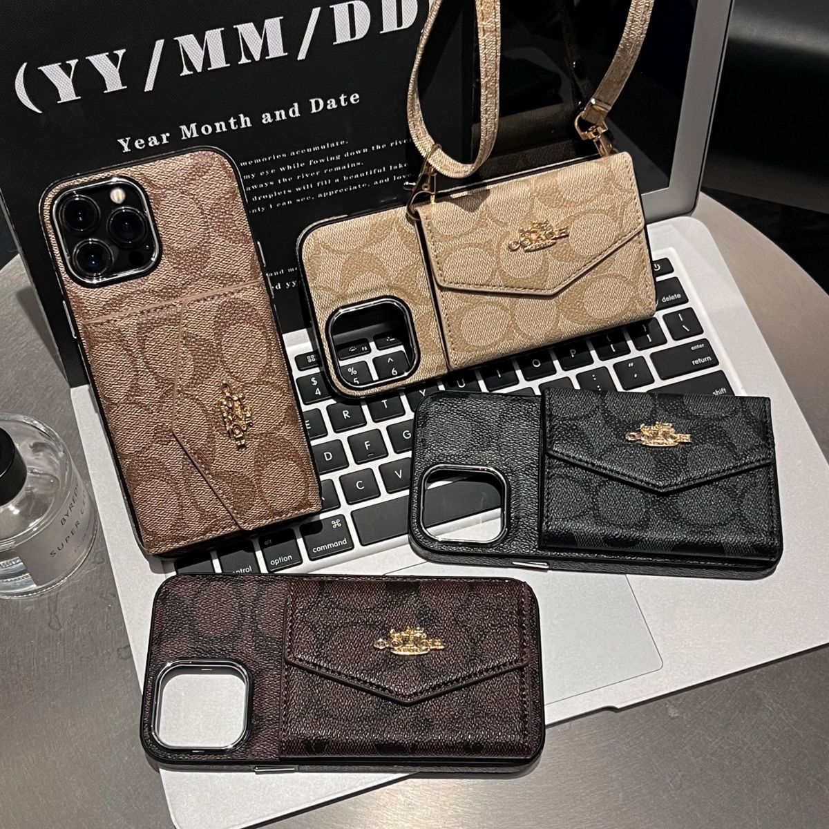 Apple phone case multi-layer card holder