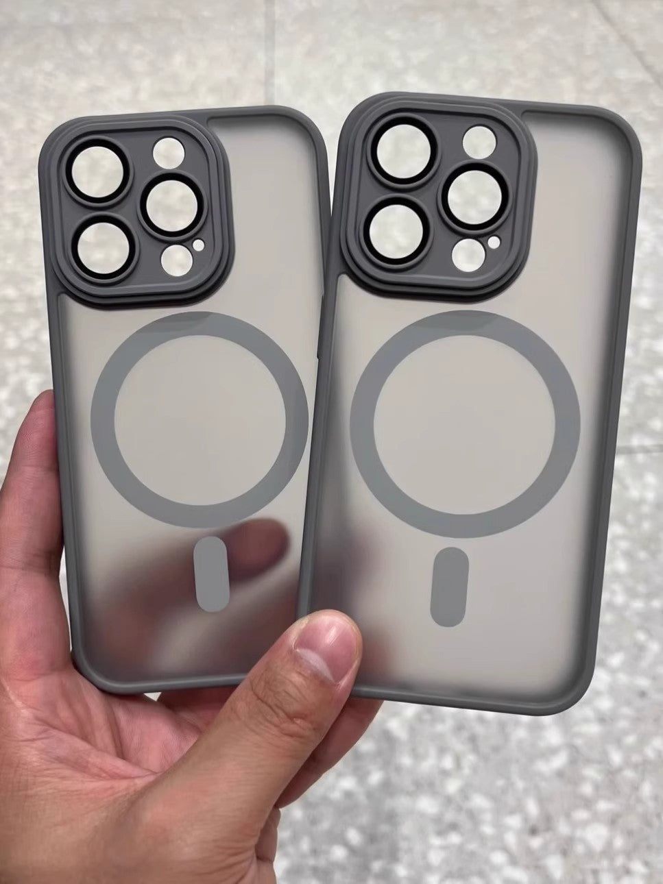 Apple mobile phone film skin-feel frosted magnetic wireless charging case