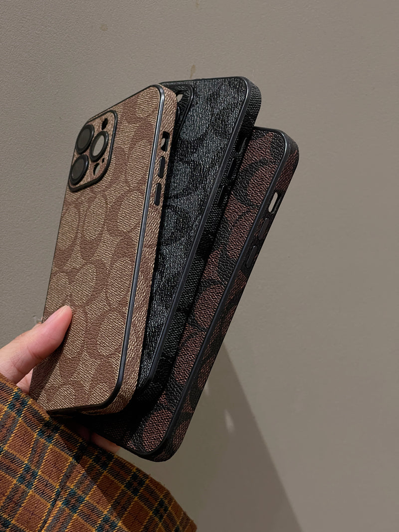 Coach iPhone Case Black