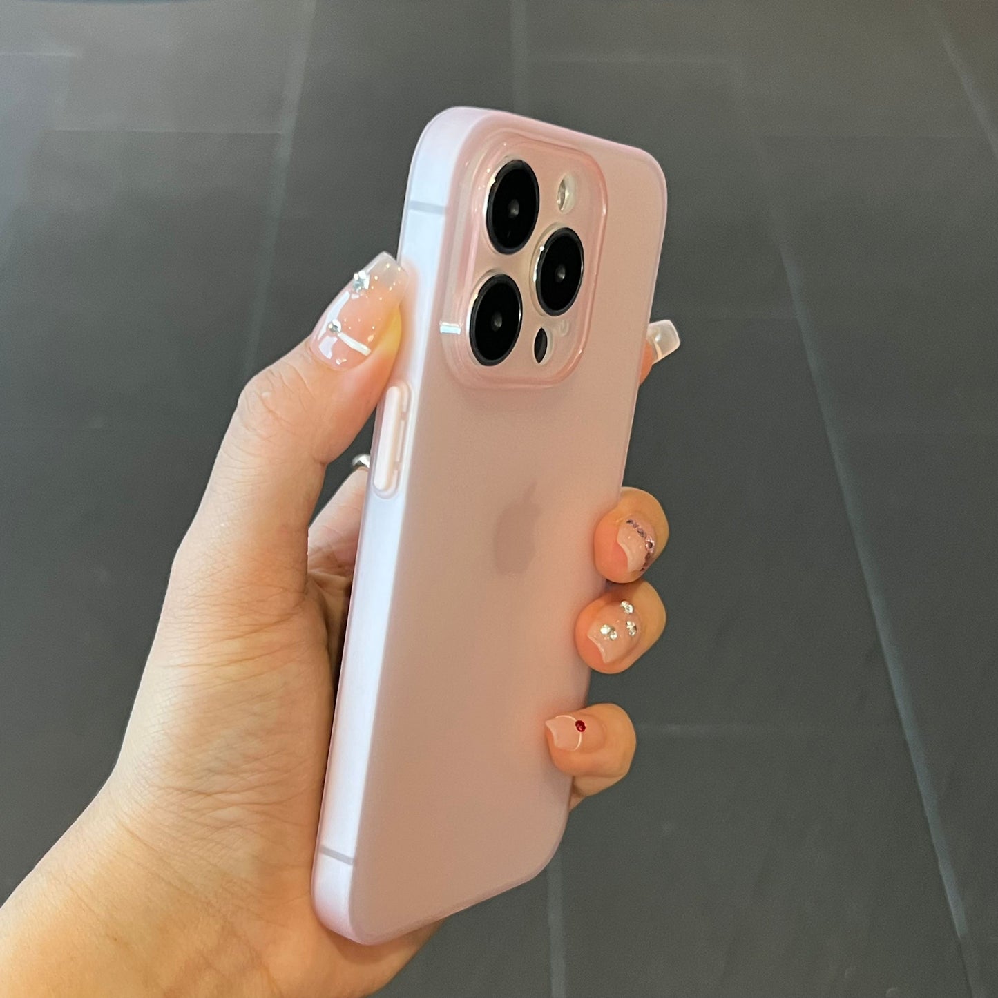 Iphone mobile phone case anti-fingerprint suitable for Apple's new simple high-end full-cover protective cover
