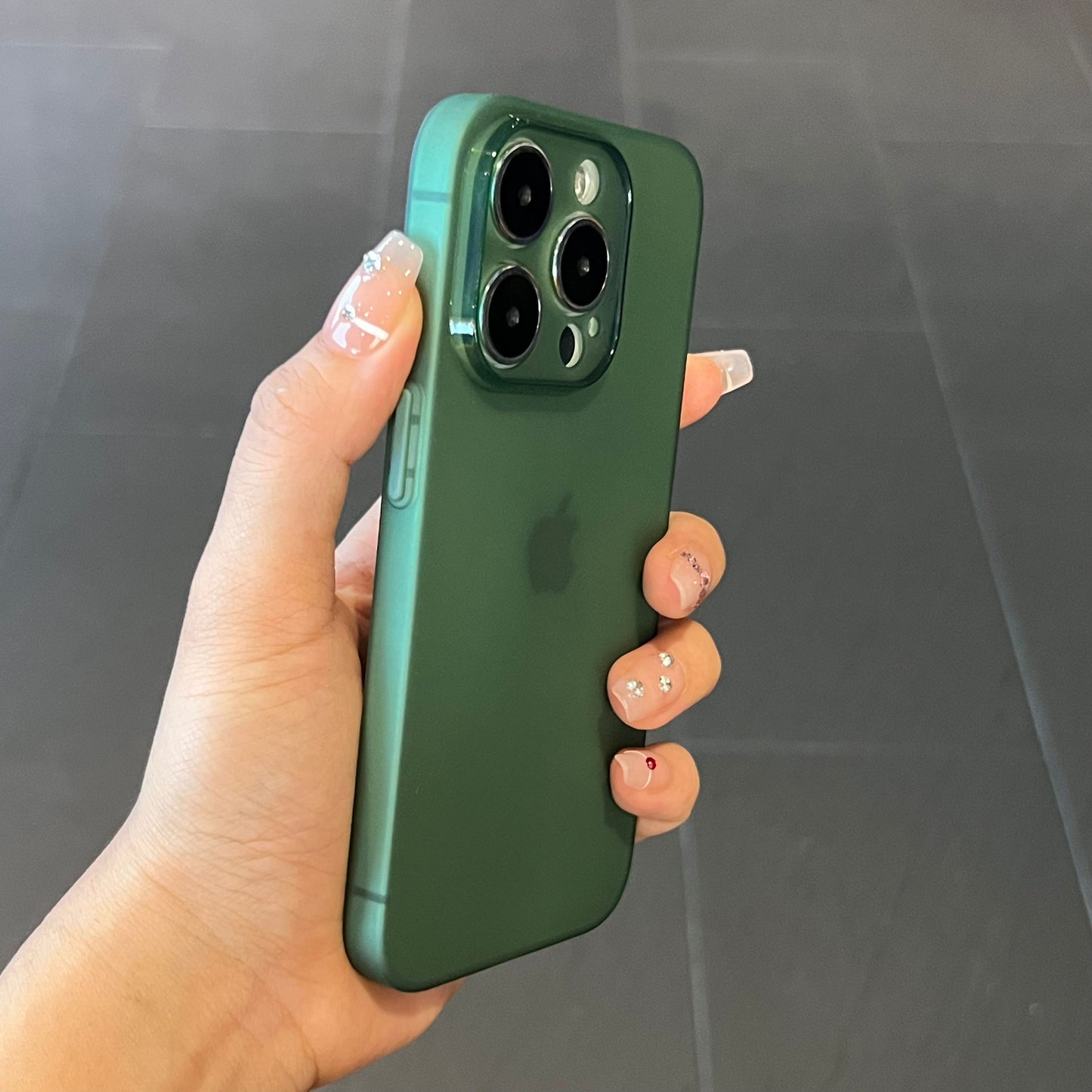 Iphone mobile phone case anti-fingerprint suitable for Apple's new simple high-end full-cover protective cover