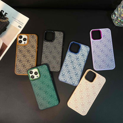 Yellow Guess iPhone Case