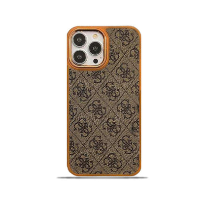 Yellow Guess iPhone Case