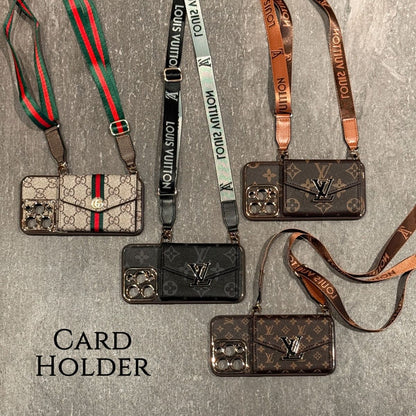 Apple phone case with card holder