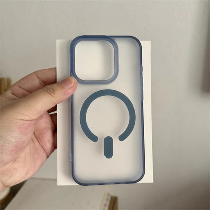 Hard shell magnetic frosted Apple mobile phone case new ultra-thin protective cover anti-fall
