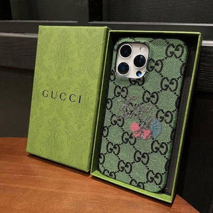 Apple phone case embroidery GU version
