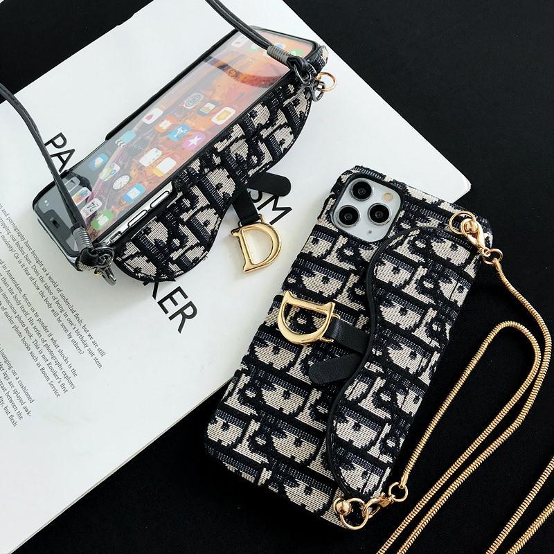 iPhone case strap card holder