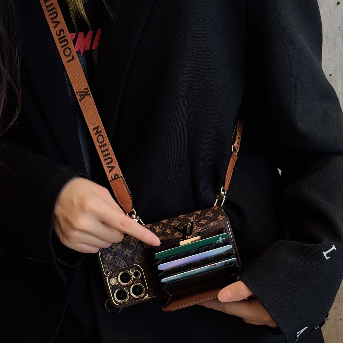 Apple phone case with card holder