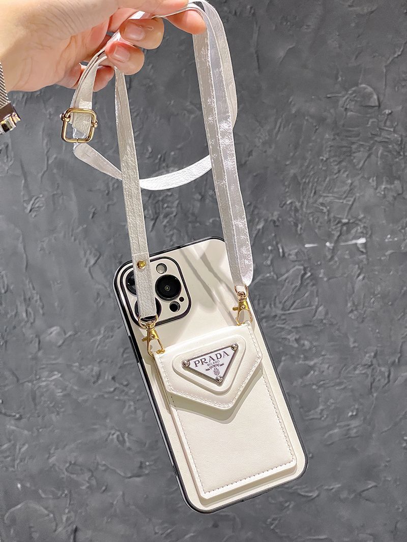 Apple phone case, crossbody card holder, high-end