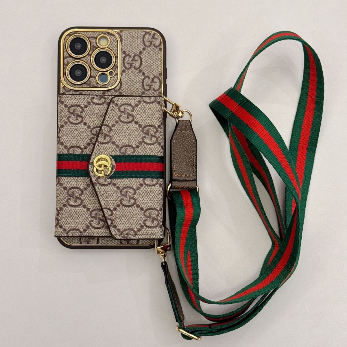 Apple phone case with card holder