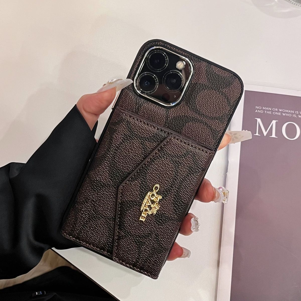 Apple phone case multi-layer card holder
