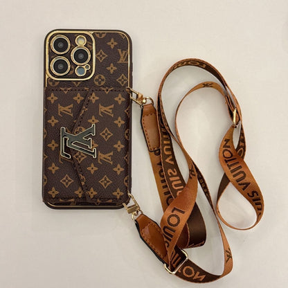 Apple phone case with card holder