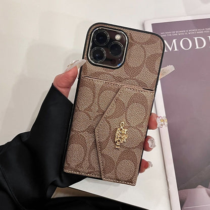 Apple phone case multi-layer card holder