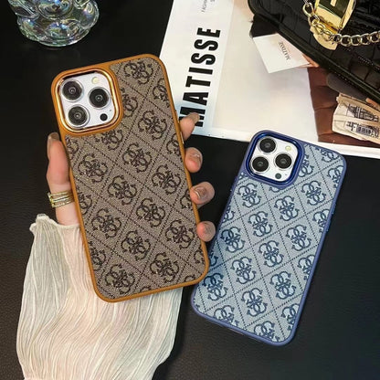 Yellow Guess iPhone Case